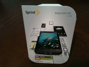 HTC EVO Packaging